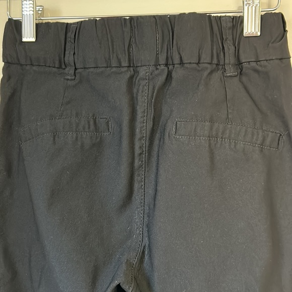 BEVY FLOG Ronit Pants Black Trouser Button Fly Jogger Sz 25 - Picture 9 of 16